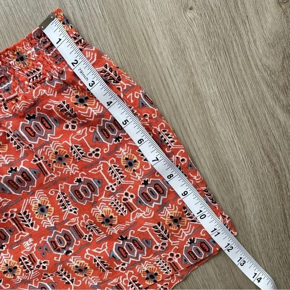 Madewell Tribal Printed Smocked Waist Shorts, Women’s Medium - Picture 7 of 9
